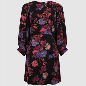 EUC Reiss Floral Fitted Mini Dress 8